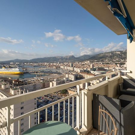 Vue Panoramique, Grand Appartement 2 Chambres A 土伦 外观 照片